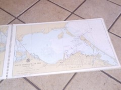NOAA Recreational Chart 14842 South Shore Of Lake Erie Boating Maps charts 6th e