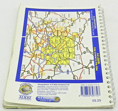 A-Z Leeds Street Atlas by Geographers’ A-Z Map Company (1999 1st Spiral Bound)
