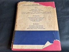 VINTAGE THE WORLD SET BEFORE YOU COLLINS GRAPHIC ATLAS BOOK CLOUDS EARTH