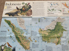 National Geographic Map Indonesia February 1996