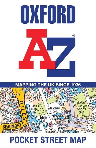 Oxford A-Z Pocket Street Map (Map) (UK IMPORT)