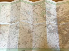 1987 Ordnance Survey Pathfinder Map 894 SK40/50 Leicester West & Market Bosworth