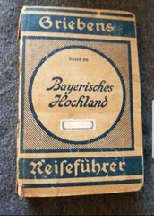 Reiseführer Bayerisches Hochland Travel guide to Bavarian highlands 1928 Austria