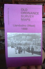 MAP OF Llandudno (West) 1899 Caernarvonshire Sheet 1.16 by Kay Parrott NEW