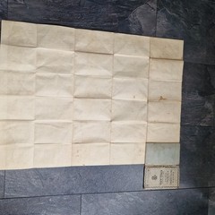 Bacon’s Cycling and Motoring Road Map of England & Wales, Cloth Backed Vintage