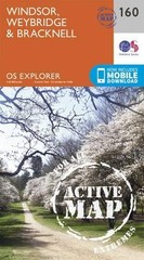 Windsor, Weybridge & Bracknell (Map) OS Explorer Active Map