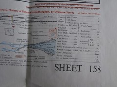 Vintage 1967 Ordnance Survey Seventh Series Map OXFORD & NEWBURY Sheet 158