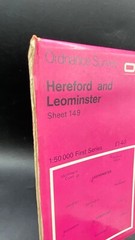Historic Ordnance Survey Map Sheet 149 (1:50 000) 1974 First Series Hereford