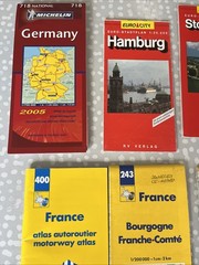 Maps X16 Of France Europe Hamburg Switzerland Michelin Maps Used Joblot