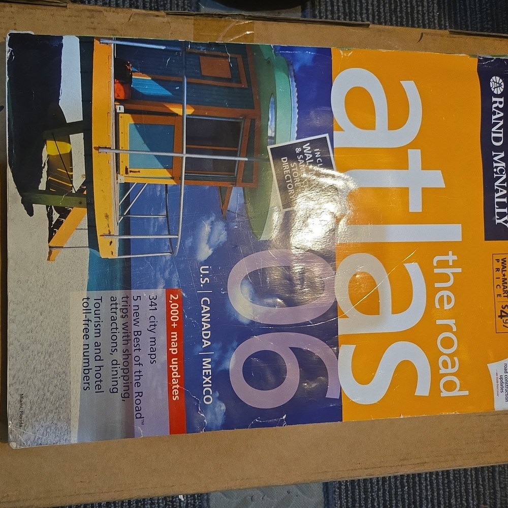 The Road Atlas Travel 2006 US, Canada, Mexico – Rand McNally Paperback
