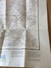 1936 Ordnance Survey One Inch Fifth Edition Cloth Map 137 Tavistock & Okehampton