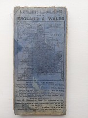 Vintage Batholomew’s South Devon Cloth Map c1920s Half Inch To Mile Sheet 36 