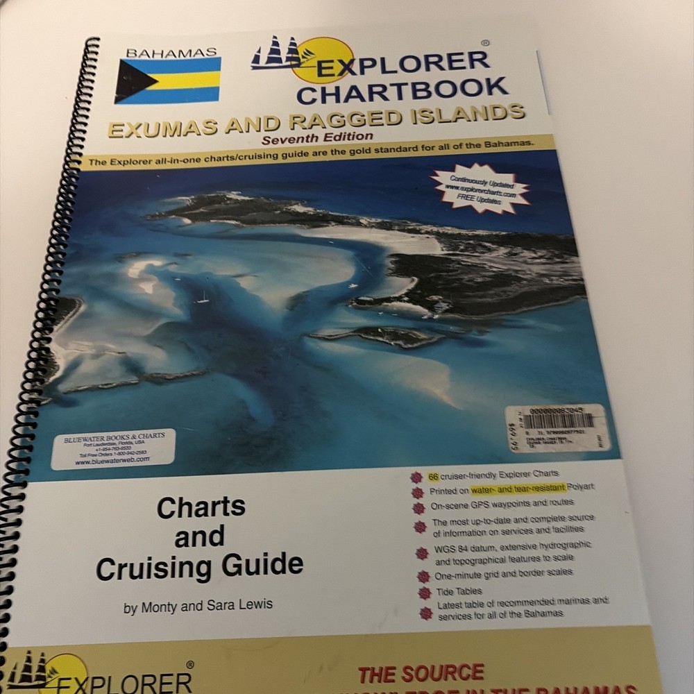 Explorer Chartbook Exumas and Ragged Islands 7th Edition