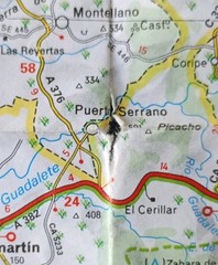 Michelin Map 446: Andalucia, Costa del Sol • Scale – 1:400 000, 1cm: 4km (1997).