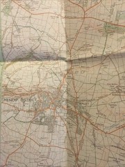1989 Ordnance Survey Pathfinder Map 1219 ST 64/74 Frome And Shepton Mallet