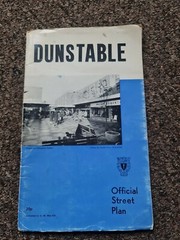 Vintage Dunstable Official Street Plan By G.w.may Ltd