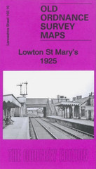 MAP OF Lowton St Mary’s 1925 Lancashire Sheet 102.10 by Alan Godfrey NEW
