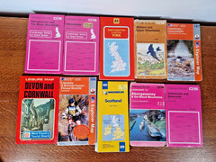 Bundle X53 Vintage & Modern Maps UK Areas & Regions Ordnance Survey Landranger