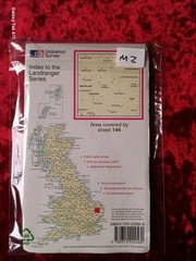 Vintage Ordnance Survey Landranger 144 Thetford & Diss Map c.1990s England