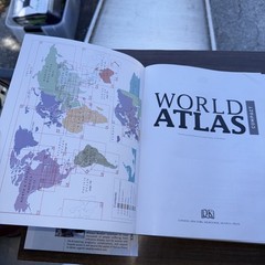 Compact Atlas of the World by Dorling Kindersley With World Map Large Fold Out