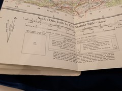 SNOWDON Vintage Ordnance Survey One Inch Map 7th series Paper Mounted 107 VGC…