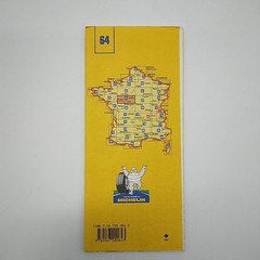 Michelin Tourist/Motoring Maps of France Bundle X7 + Collins Route Map of Europe