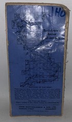 Bartholomew’s Half-inch Contoured Cloth Map – North Wales – Sheet 11 – 1937