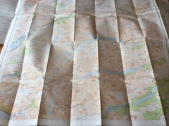 1976 Ordnance Survey Second Series Landranger Map 25 Glen Carron