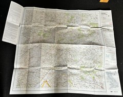 Ordnance Survey 1:50,000 Map – Presteigne & Hay-on-Wye – Sheet 148 – 1974