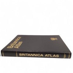 Britannica Atlas 1768 & Philips Atlas of the World Bundle Hardcover | Preloved