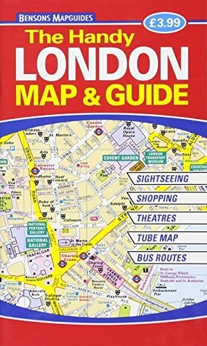The Handy London Map & Guide, Bensons MapGuides, Good Book