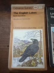Large Bundle of 15 Ordnance Survey & Other Maps Lake & Peak District Exmoor Etc