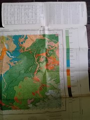 Vintage 1974 IGS 1:50,000 Geological Map Cambridge Sheet 188 Solid & Drift Editn