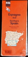 Michelin Map 446: Andalucia, Costa del Sol • Scale – 1:400 000, 1cm: 4km (1997).
