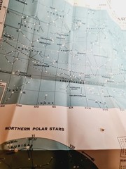 Philips’ Chart of the Stars Map by George Philip & Son 1940, The London Geograph