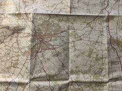 Ordnance Survey Landranger Map – Bedford & Huntingdon – Sheet 153 – 1984