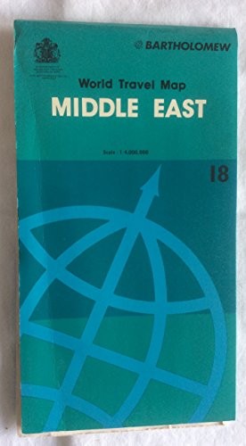 Middle East Map (World Travel S.) by John Bartholomew and Son Sheet map Book The