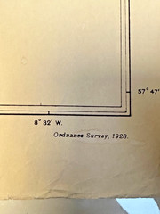Vintage 1928 Ordnance Survey Map – St Kilda / Hirta & Islands, 850×595mm