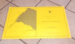 NOAA recreational chart 14846 West End of Lake Erie 6th edition BOAT YACHT MAPS