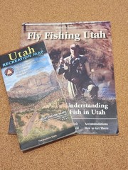 Fly Fishing Utah Guide Book by Steve Schmidt + Utah Recreation Folded Map