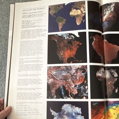 National Geographic Atlas of the World Sixth Edition 1990 Hardcover, World