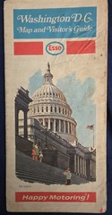 Vintage Travel Maps: Bahamas’82, Italy’51, WashDC’71, Atlantic City’78; FairCond