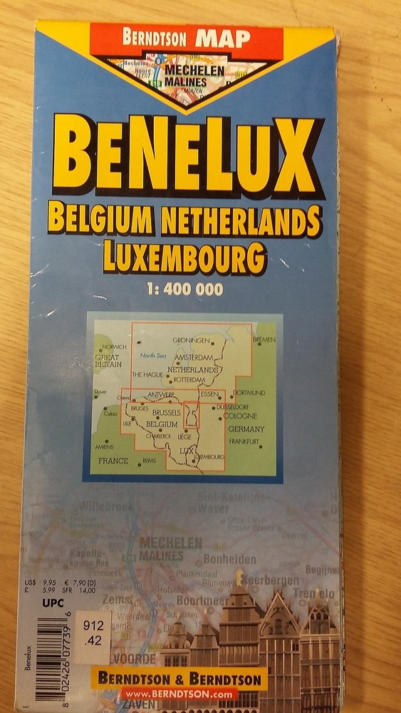 Benelux: Berndtson Map (M17)