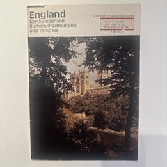 England Northumberland (Northumbria) by A British Travel Publication Paperback
