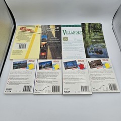 Lot 15 France Travel Guide Map Michelin Berlitz Paris Normandy Vintage Postcards