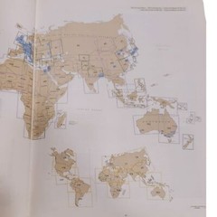 Rand McNally ‘The New International Atlas’ (1981) – Hardcover, Blue Dust Jacket