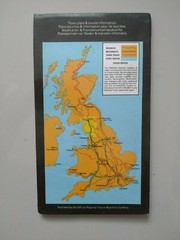 English Lakeland Leisure & Holiday Planning Map Chart 1978 Cumbria Tourist Board