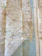 1990 Ordnance Survey Landranger Map 122 Skegness (incl Louth And Mablethorpe )