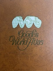 Goode World Atlas 1970 Vintage Hardcover