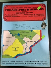 Vintage Franklin’s Street & Zip Code Atlas of Philadelphia & Suburbs